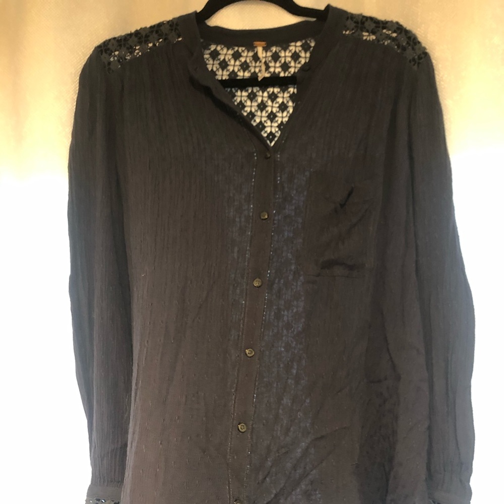 Free people Lacey long sleeve